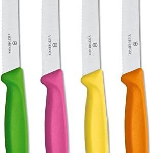 Victorinox Swiss Classic Multicolored 4-Piece Paring Knife Set