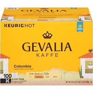 Gevalia Colombia Medium Roast K-Cup? Coffee Pods, 100 ct Box
