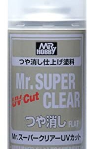 Mr. Super Clear UV Cut Flat Spray
