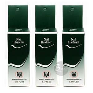 Quimica Alemana Nail Hardener 3 Bottles