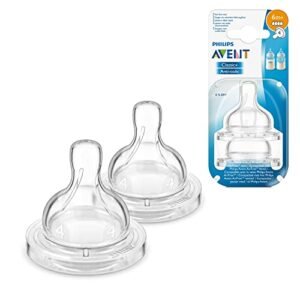 Philips AVENT Classic Fast Flow Nipple, 2-Pack