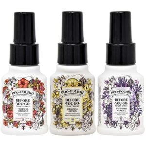 Poo-Pourri Original Citrus,Lavender Vanilla, and Tropical