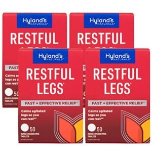 Hyland's Restful Legs Tablets 50 ea (Pack Of 4)