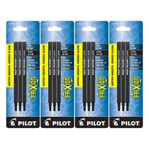 PILOT FriXion Gel Ink Refills for Erasable Pens, Fine Point