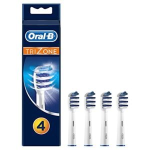 Oral-b Trizone Toothbrush Heads Pack Of 4 Replacement Refills For Electric