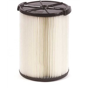 RIDGID Everyday Dirt 1-Layer Pleated Paper Filter