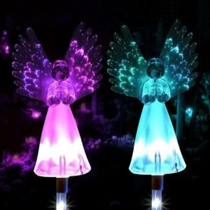 Solar Angel Lights Outdoor Garden Decoration