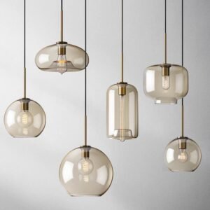 Modern Pendant Light Nordic LOFT Glass
